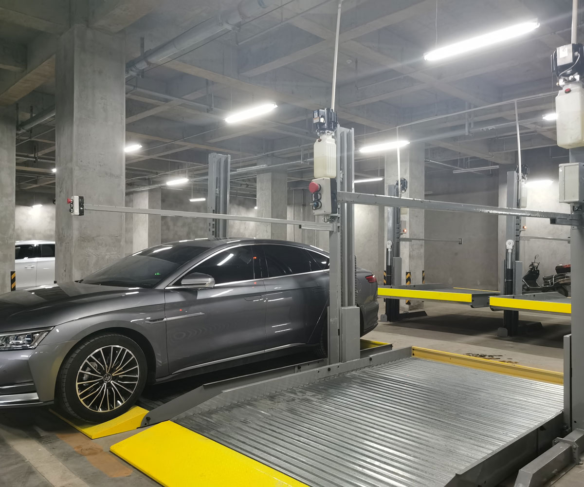 2層機(jī)械式立體車庫長(zhǎng)租